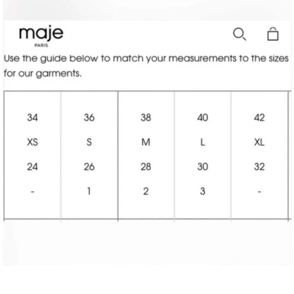 Maje Women's Rosana Pleated Midi Dress Blue Large Size 40​ - Picture 10 of 10